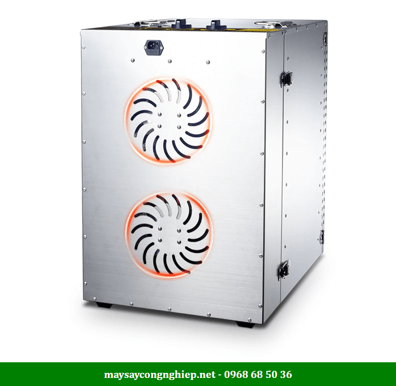 Máy sấy thực phẩm Mini 16 khay inox 304